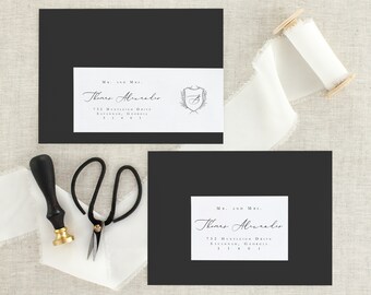 guest address labels etsy