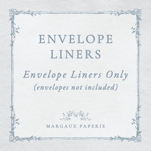 Envelope Liners (A7 size)