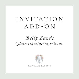 Vellum Belly Bands
