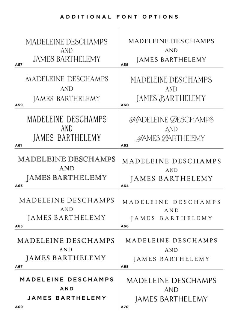 Classic Wedding Invitation Set, Elegant Wedding Invitations, Blue Wedding Invitation Cards with Monogram | MARIELLE image 18
