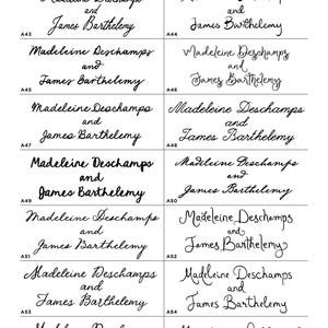 Classic Wedding Invitation Set, Elegant Wedding Invitations, Blue Wedding Invitation Cards with Monogram | MARIELLE image 17