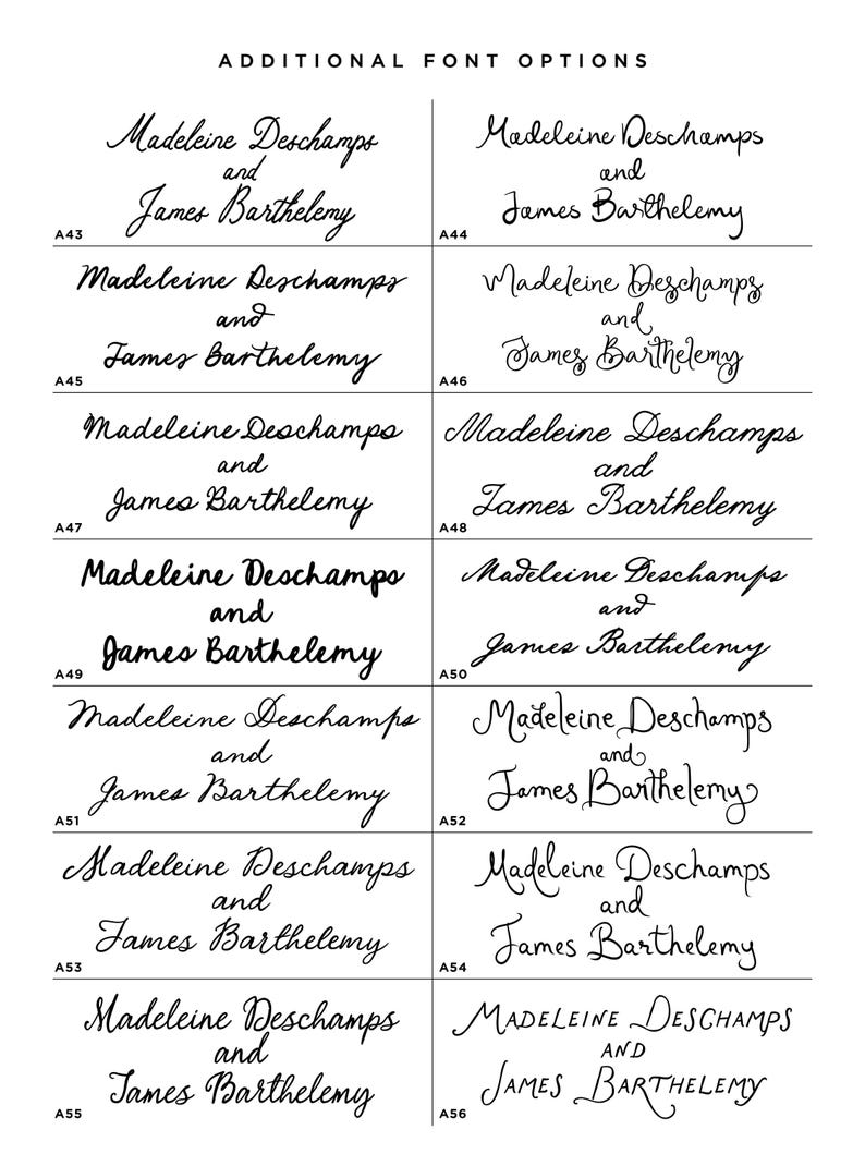 Classic Wedding Invitation Set, Elegant Wedding Invitations, Blue Wedding Invitation Cards with Monogram | MARIELLE image 17