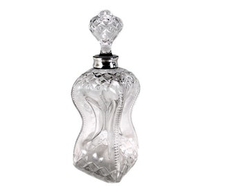 Glaskaraffe Whisky-Karaffe Schmuckflasche Flasche PICCADILLY 0,8 Liter