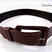 La ceinture cuir authentique | Le 31 | Ceintures Habillées pour Homme