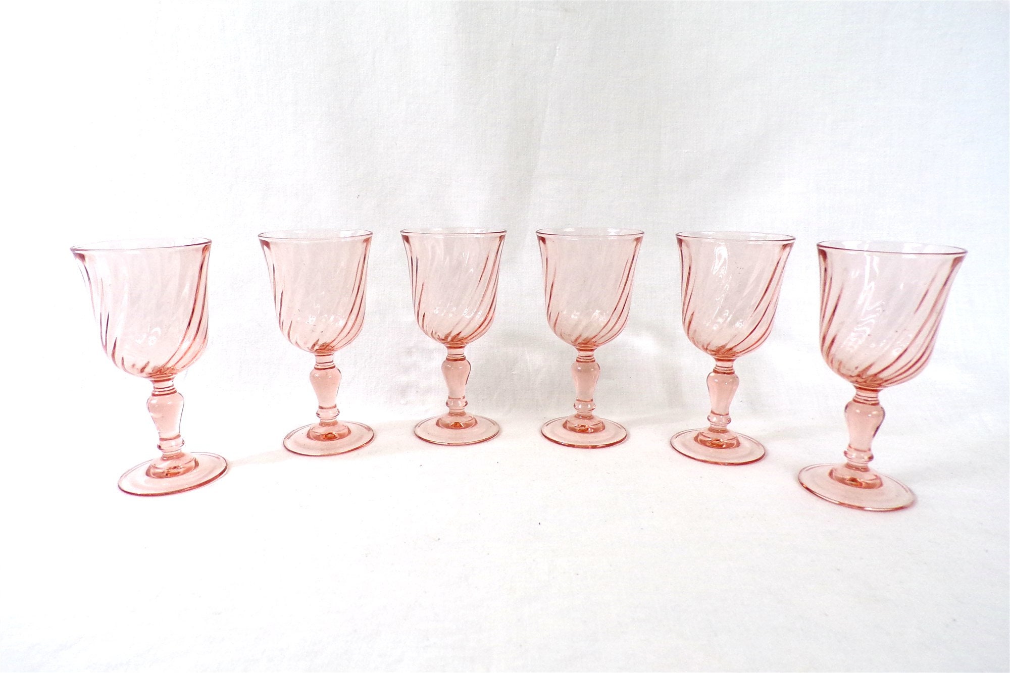 Verres à Pieds Rose Luminarc Arcoroc Modèle Rosaline, Verres Vin Apéritif, Porto