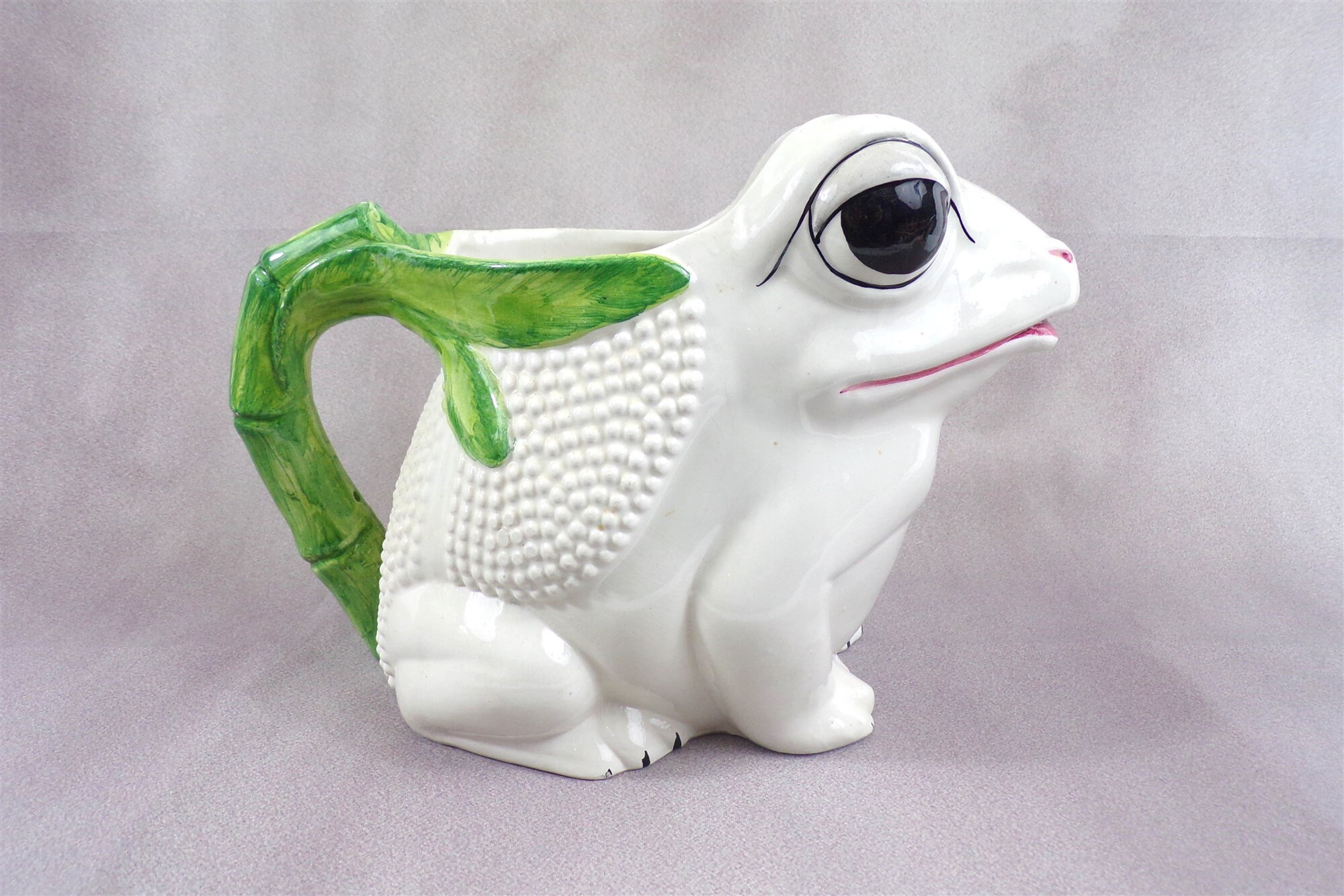 Pichet Grenouille Vintage, en Céramique Vintage Italy