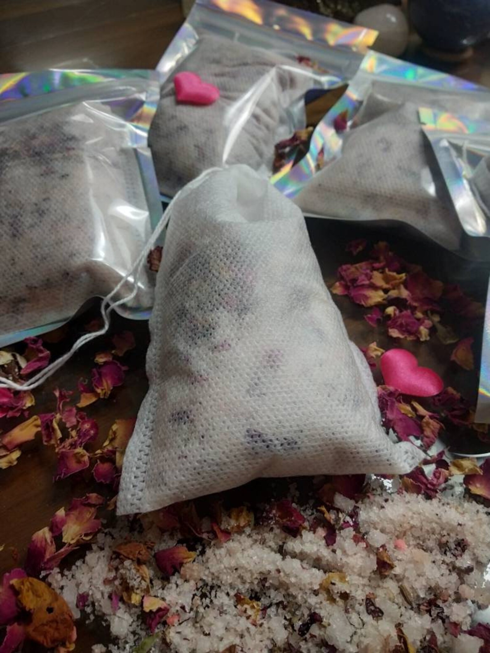 Herbal Bath Tub Tea Bags 75g Etsy