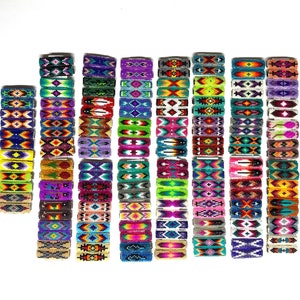 Small Navajo Loom Beaded Hair Barrettes Sold as a Pair