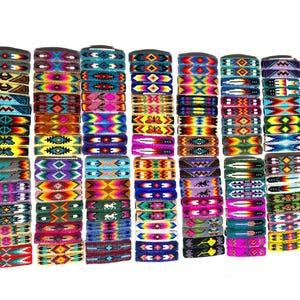 Medium Navajo Loom Beaded Hair Barrettes