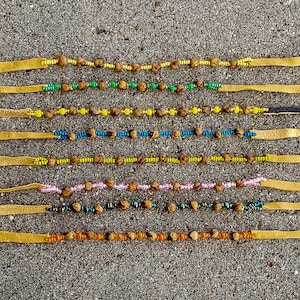 Juniper Berry Seed Bracelets Tie On