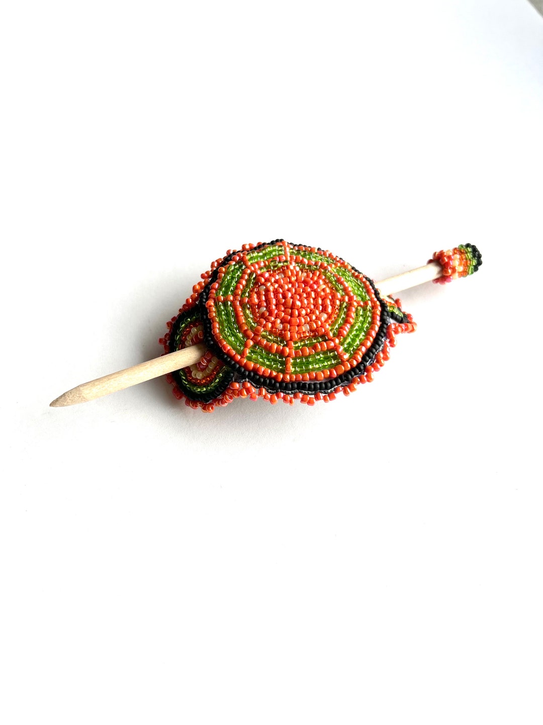 Navajo Beaded Hair Piece Etsy