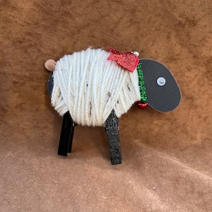 Sheep Christmas Tree Ornament