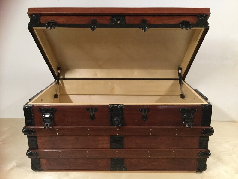 Restored/Modified Steamer Trunk Etsy