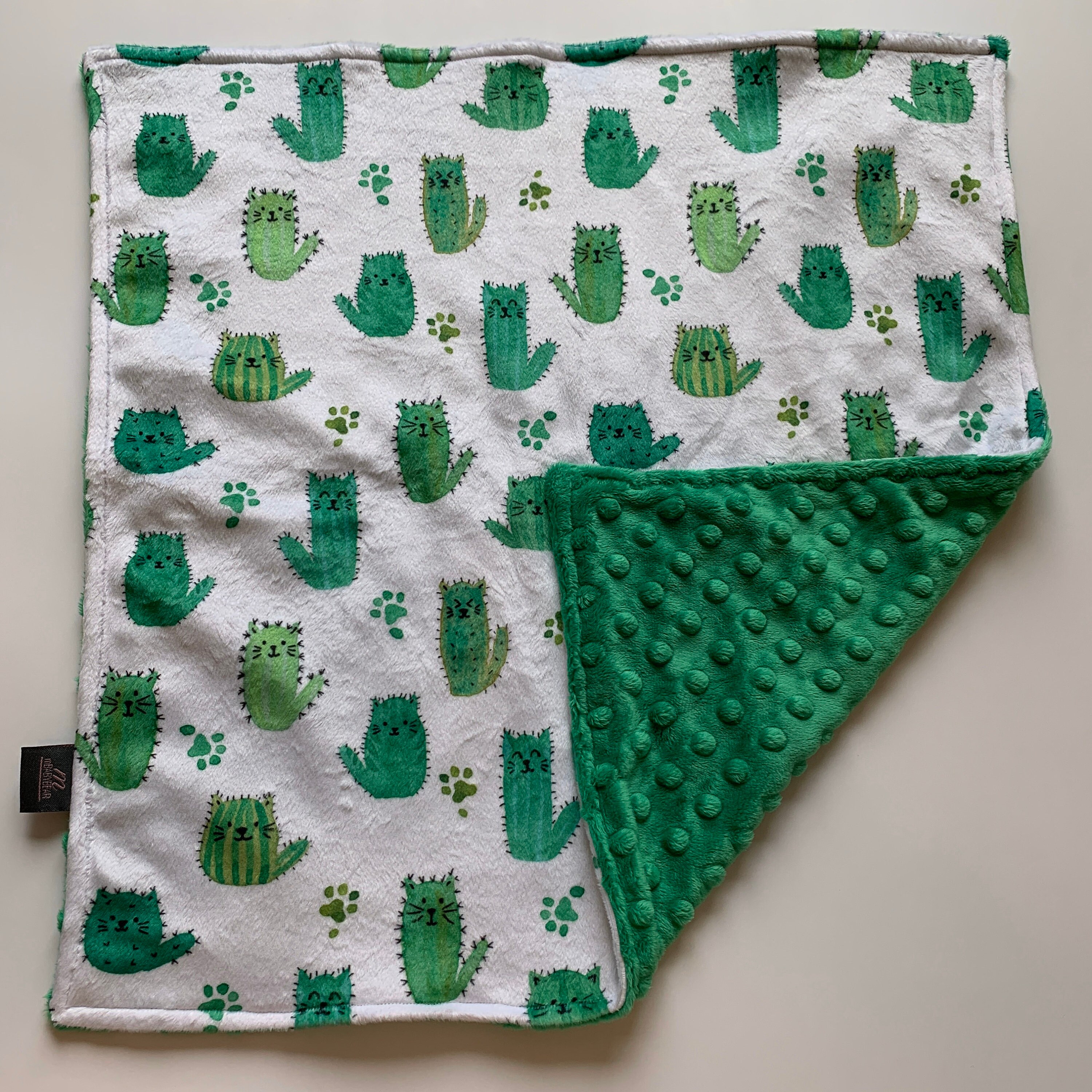 cat cactus blanket