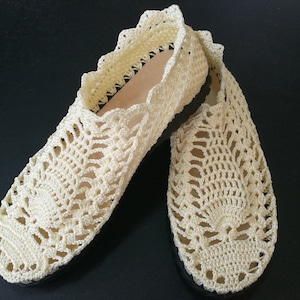 Handmade Crocheted Shoes