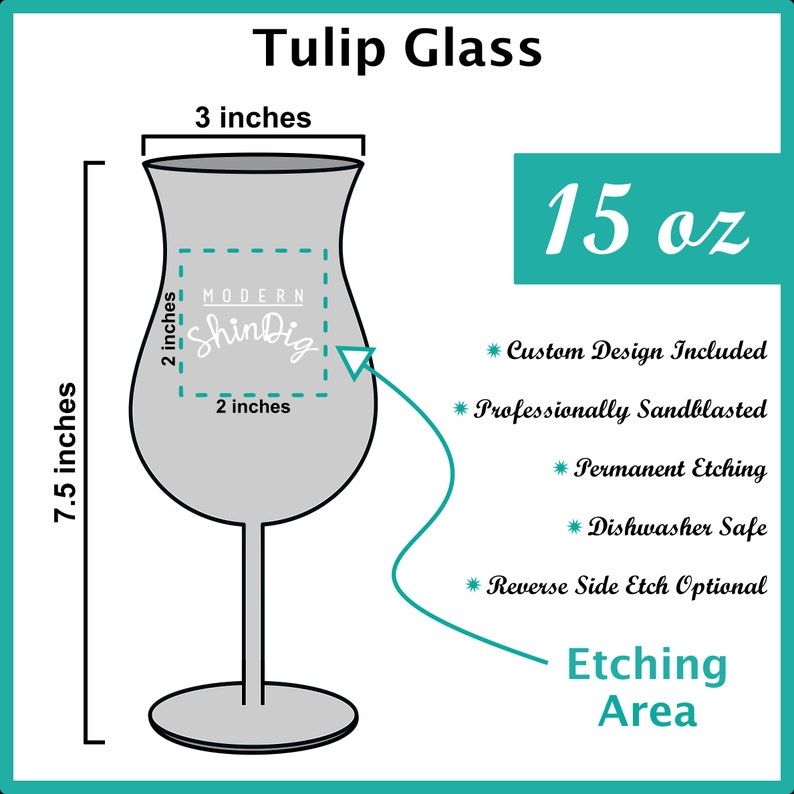 Etch Unsalted Great Lakes Michigan, Ready to Ship, Hand Etched Glasses, Beer and Wine Glasses, Choose Your Glass, Deeply Engraved Glassware image 7