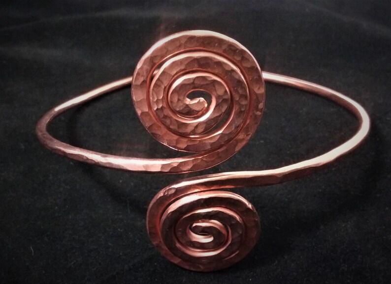 Upper Arm Cuff Hand Made OMAZI Copper Arm Band