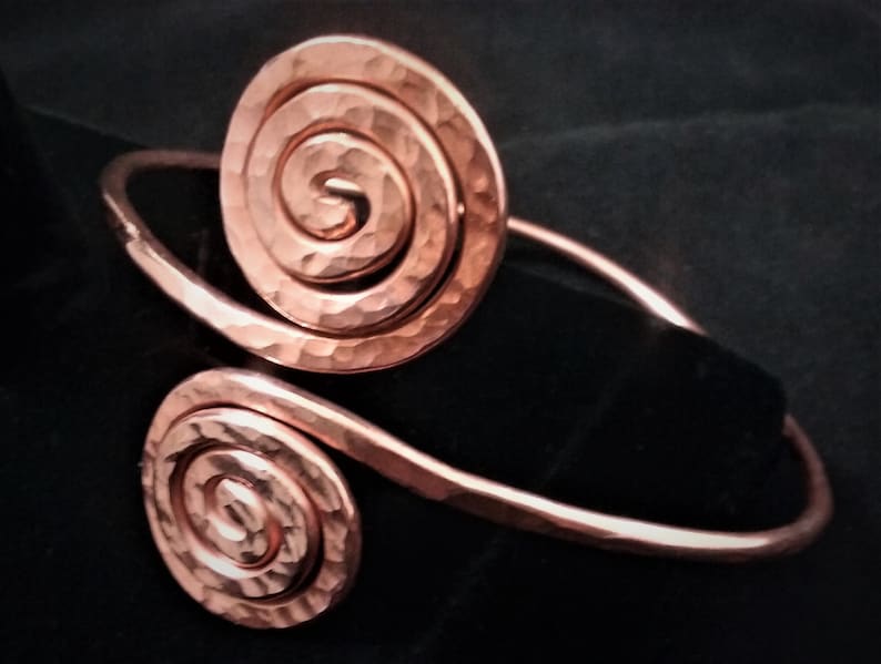 Upper Arm Cuff Hand Made OMAZI Copper Arm Band