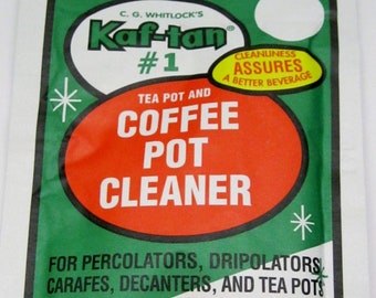 C. G. Whitlock's Kaf-tan #2 Automatic Coffeemaker Cleaner
