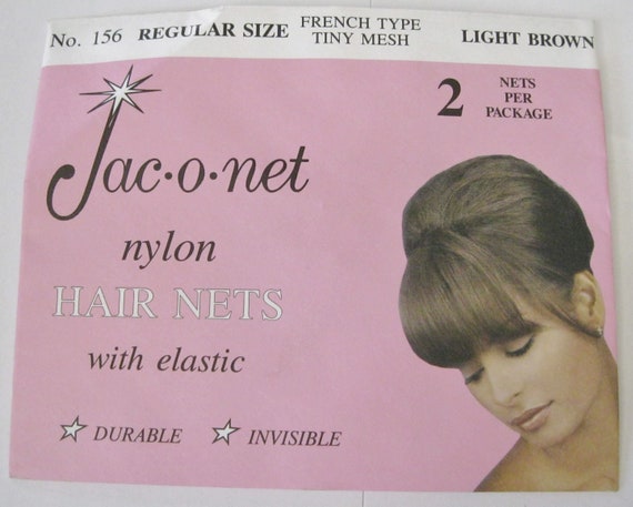 Jac O Net Nylon Hair Net 156 Regular Size French Type Tiny Etsy