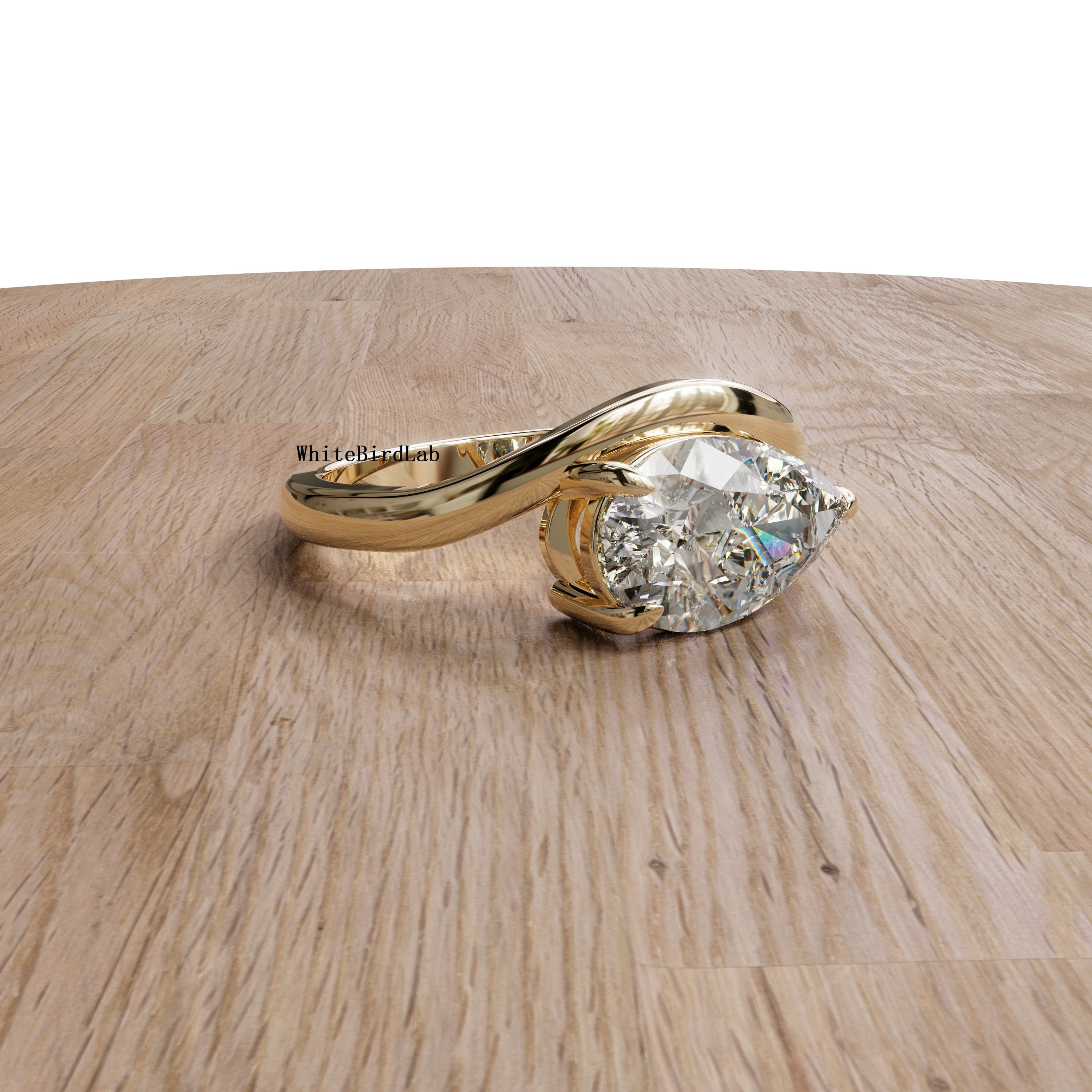 2 Carat IGI Certified F/VS1 Pear Shape Excellent Cut Lab Grown Diamond ...