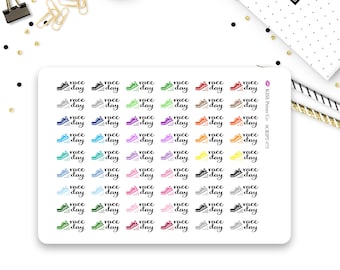 RACE DAY Script Stickers! ¡Perfecto para su planificador o diario! SCRIPT-073