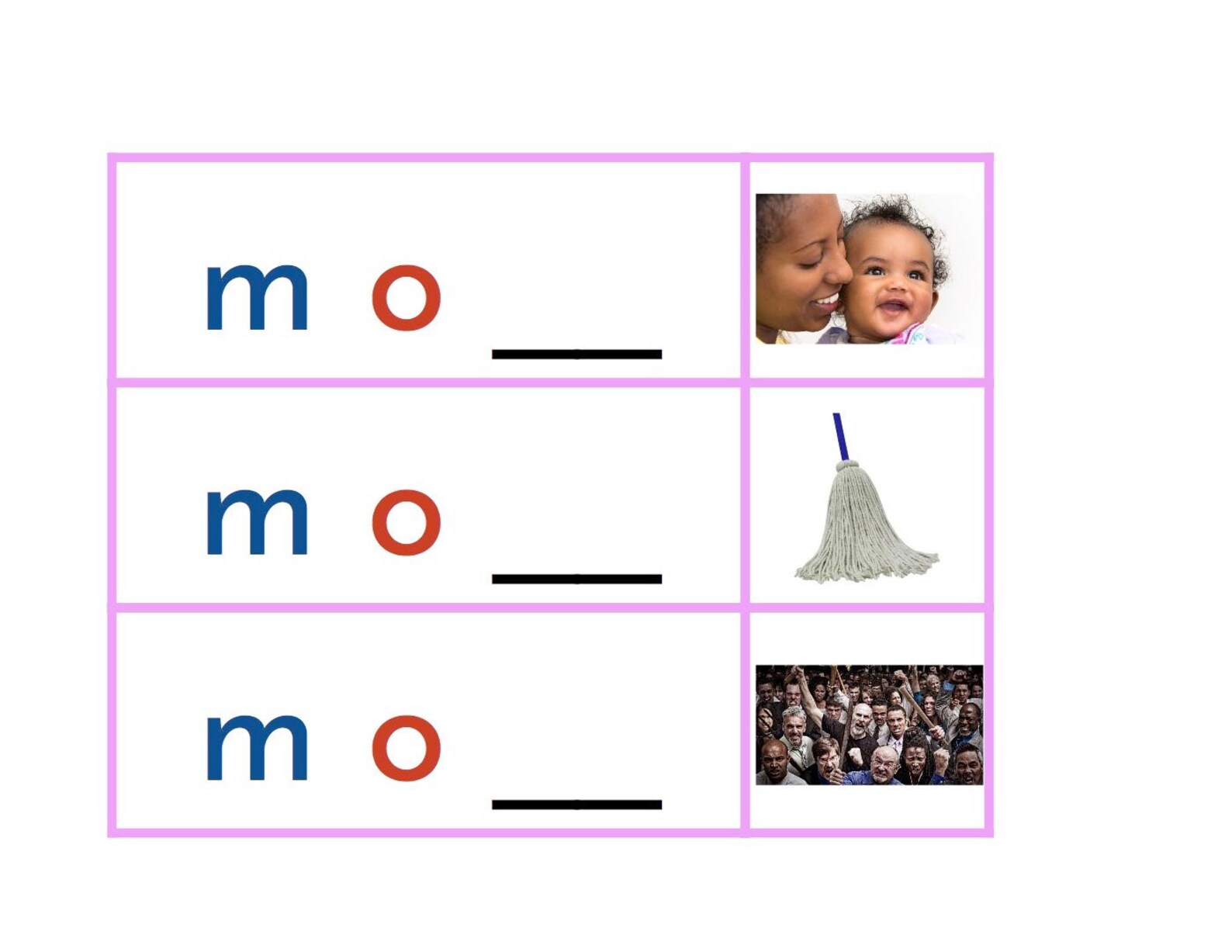 Montessori Word Building Pink Ending Sounds Match Words Etsy Montessori Word Building Pink Ending Sounds Match Words Etsy