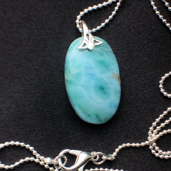 Larimar pendant