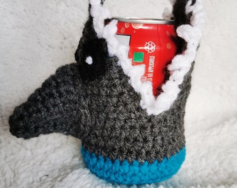 Shark Drink Holder by Claudia's Crochet Creations