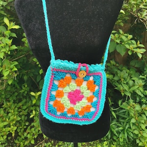 Granny Square Purse by Claudia&#39;s Crochet Creations