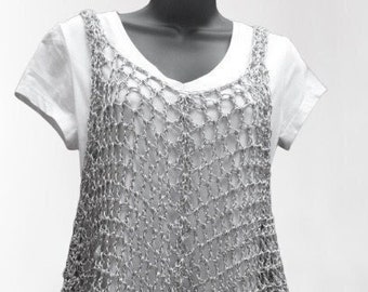 4XL, 5XL Crochet Tank Top PATTERN, Women Crochet Pattern, Tank top Crochet Pattern, Beach cover-up, Festival top,  Boho Lace Top