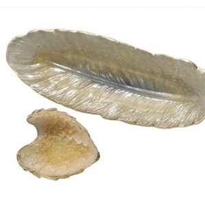 Angel Wing Heart & Feather Set, Resin Feather and Heart shaped Wings, Home Decor Angel Wings and Feather, Office Decor, Wall Decor