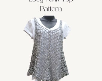 Häkeltop Muster - Grösse: S - 2X designed by Claudia's Crochet Creations