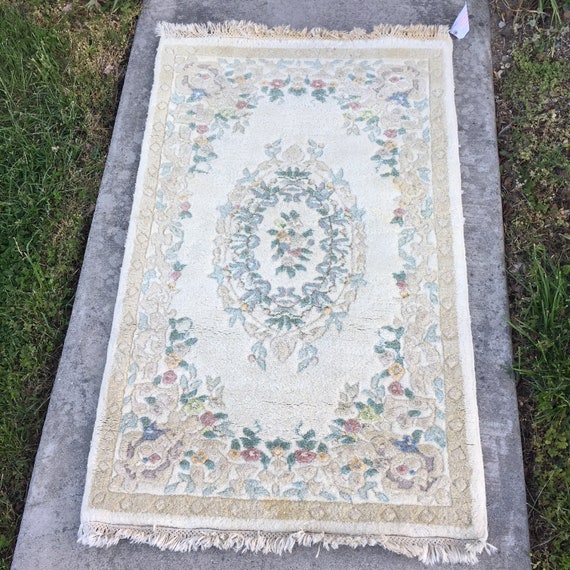 Khalabar Wool Accent Area Rug Hand Made In India All Pile Image 0