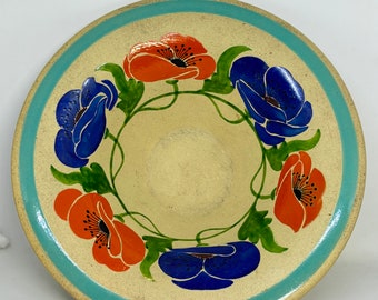 Ridgways Bedford Ware Pottery Bowl Hand Painted England