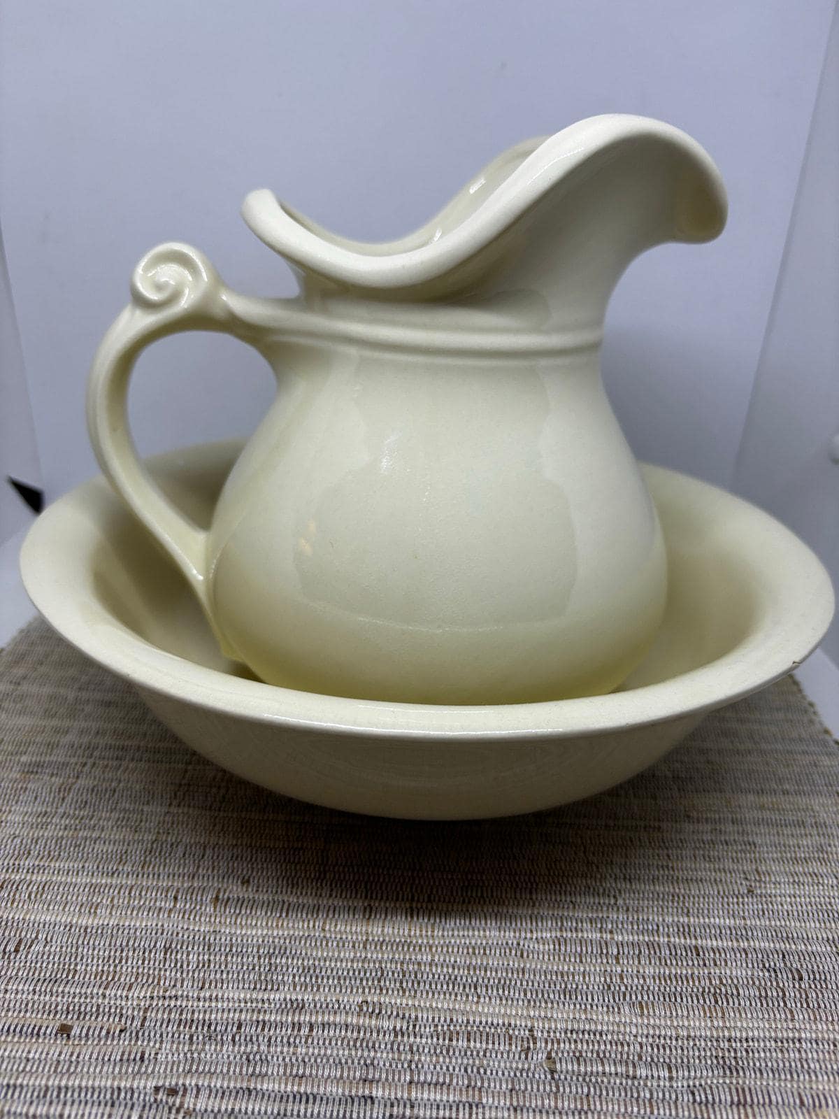 Mccoy Pottery 7516 Wash Pitcher & Basin Set - Etsy