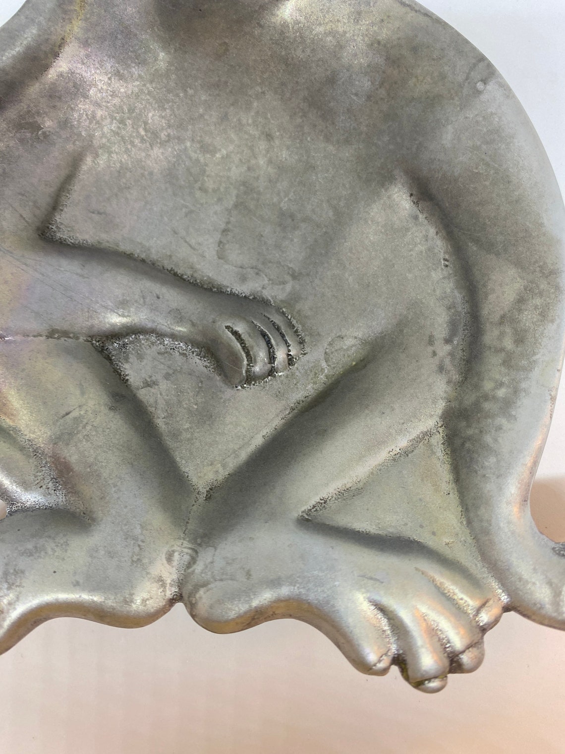 Vintage Aluminum Monkey Serving Dish by Mariposa Etsy