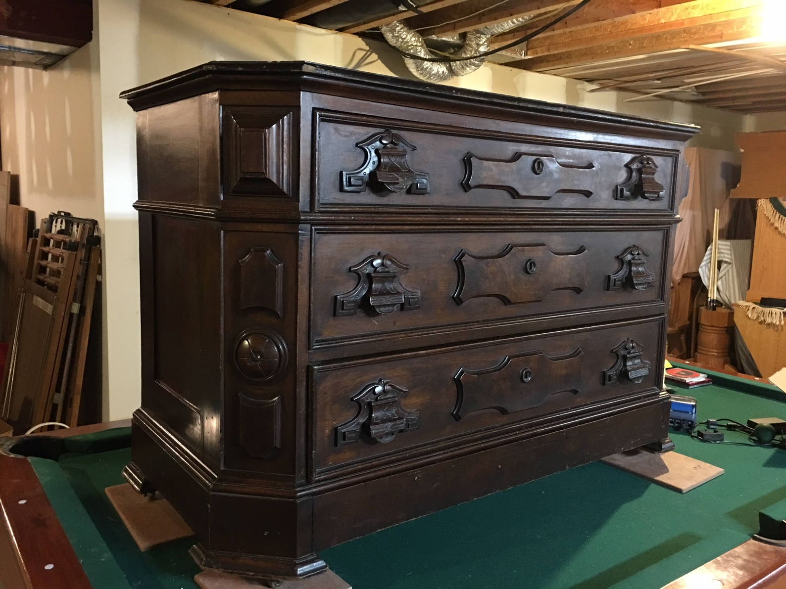 Antique Eastlake Living Room Chest Sideboard Buffet Etsy