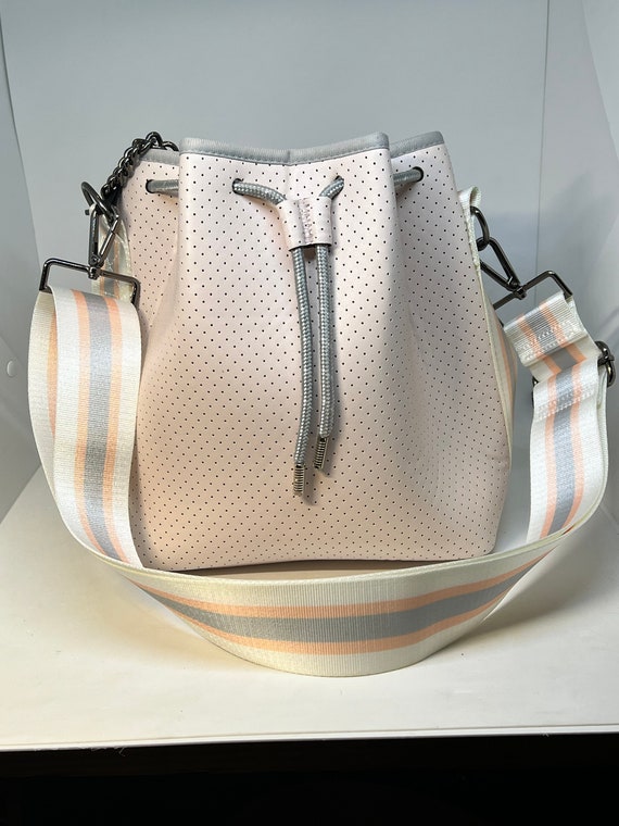 Haute Shore Zoe Bucket Bag and Pouch and Pastel Pi