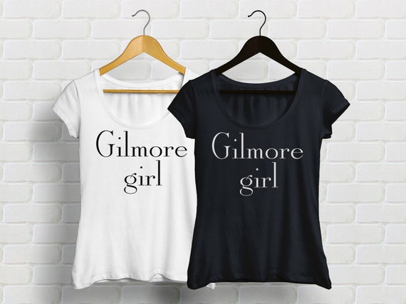 Gilmore Girls T Shirt met print zwart wit | Etsy LIKE THE GILMORE GIRLS T shirt | Teezily