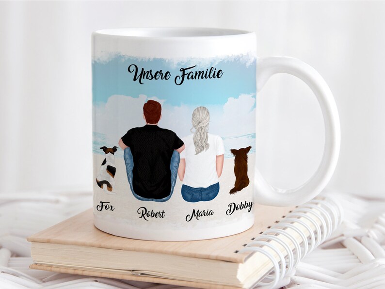 Personalisierte Tasse Herrchen und Hund Frauchen und Haustier Etsy