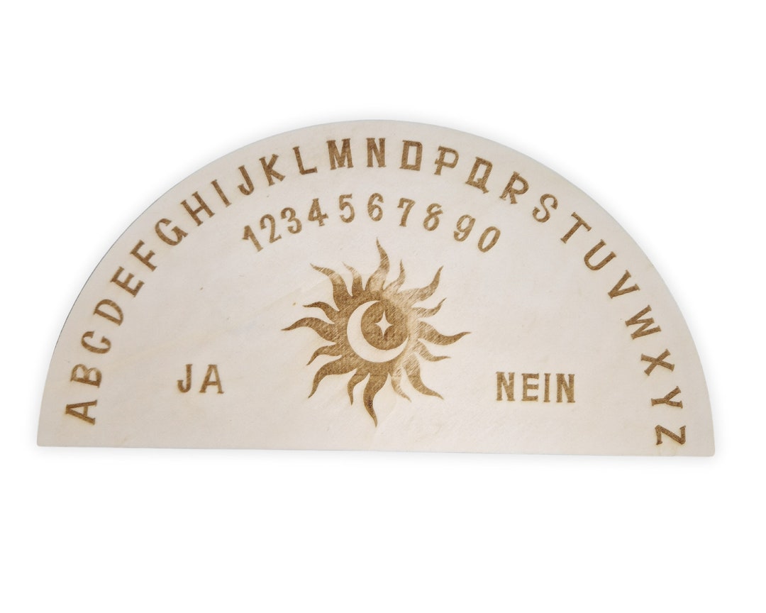 Pendelbrett Aus Holz - 10 Verschiedene Designs Für Wahrsagung & Meditation | 15x15cm
