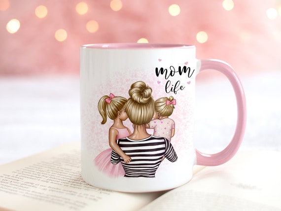 Taza Personalizada Mamá e Hija - Regalo Navidad - Día de la Madre – LES  CREAS D'ANITA