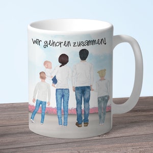 Personalized Cup Family with Saying Coffee Mug Coffee Cup