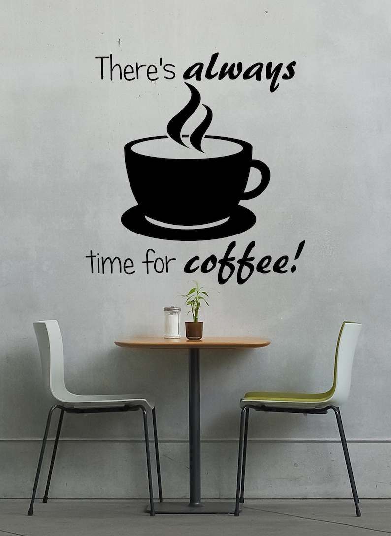 Wandtattoo Kaffee Wandaufkleber Kaffeetasse für Büro oder | Etsy Wandtattoo Kaffee Wandaufkleber Kaffeetasse für Büro oder | Etsy