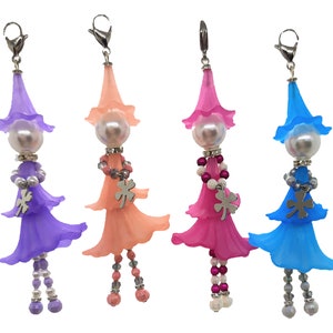 Sonella's lucky elves keyring lucky charm pendant elf pendant lucky fairy elf gift tag bag pendant charm