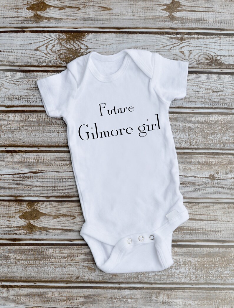 Gilmore Girls Baby bodysuit baby girl onesie with print