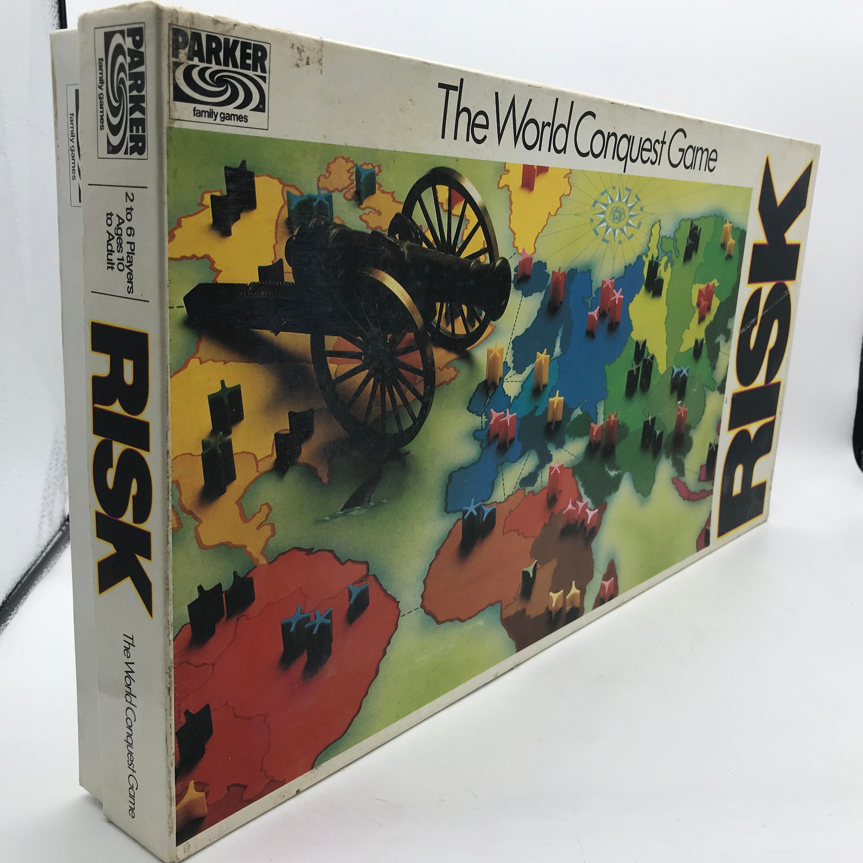 Risk Board Game Parker World Conquest Game Vintage 1985 Complete - Etsy