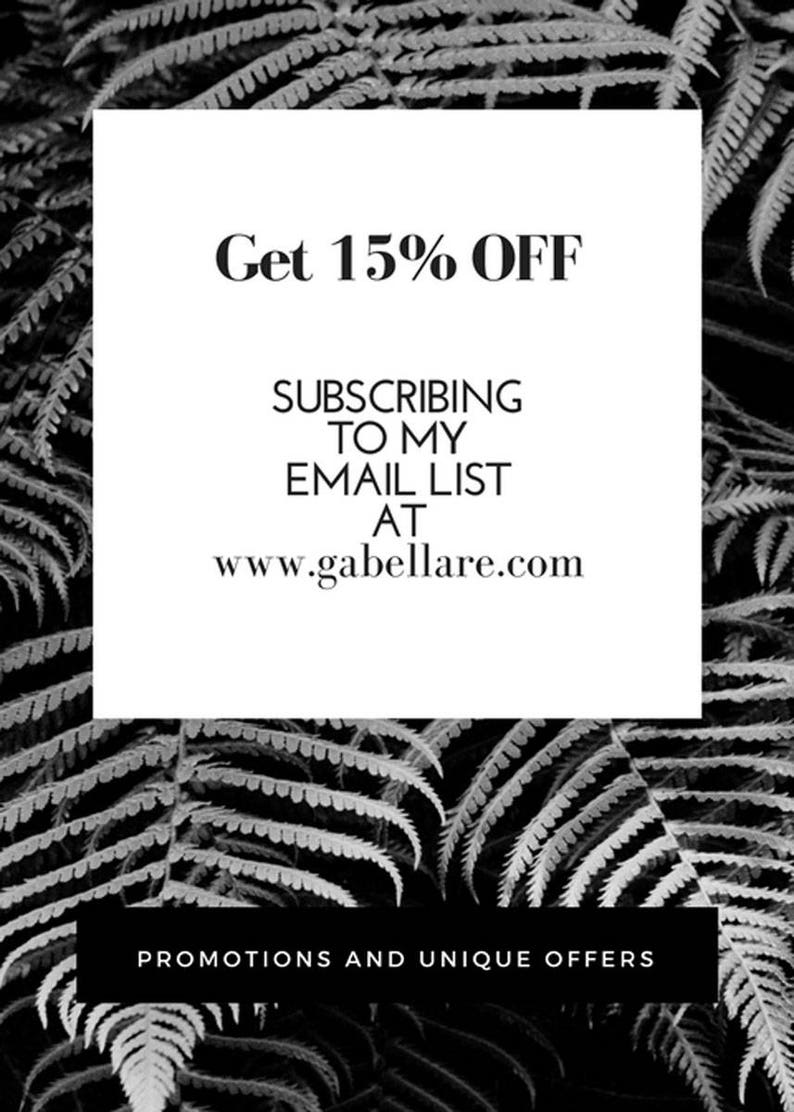 Black and White Calling Card for your Business Etsy