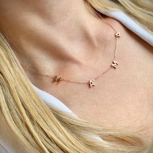 MAMA necklace. Dainty necklace. Gift for her. Layered nacklace. Mama. Delicate layering jewelry. Gifts for mom. New mom. Mother&#39;s Day gift.